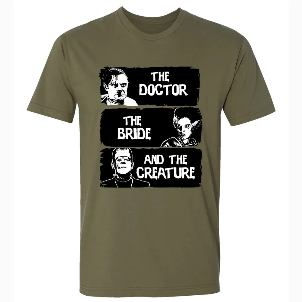 The doctor, the bride and the creature Premium Unisex T-shirt - 5