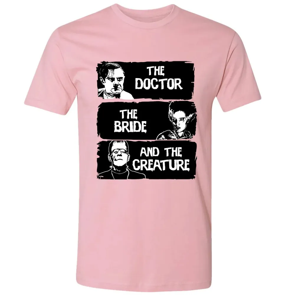 The doctor, the bride and the creature Premium Unisex T-shirt - 3
