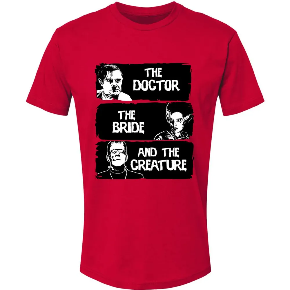 The doctor, the bride and the creature Premium Unisex T-shirt - 6
