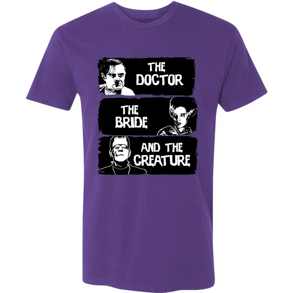 The doctor, the bride and the creature Premium Unisex T-shirt - 7