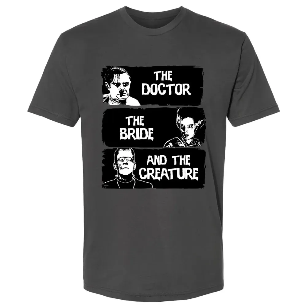 The doctor, the bride and the creature Premium Unisex T-shirt - 8