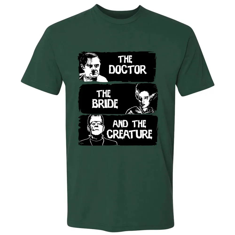 The doctor, the bride and the creature Premium Unisex T-shirt - 12