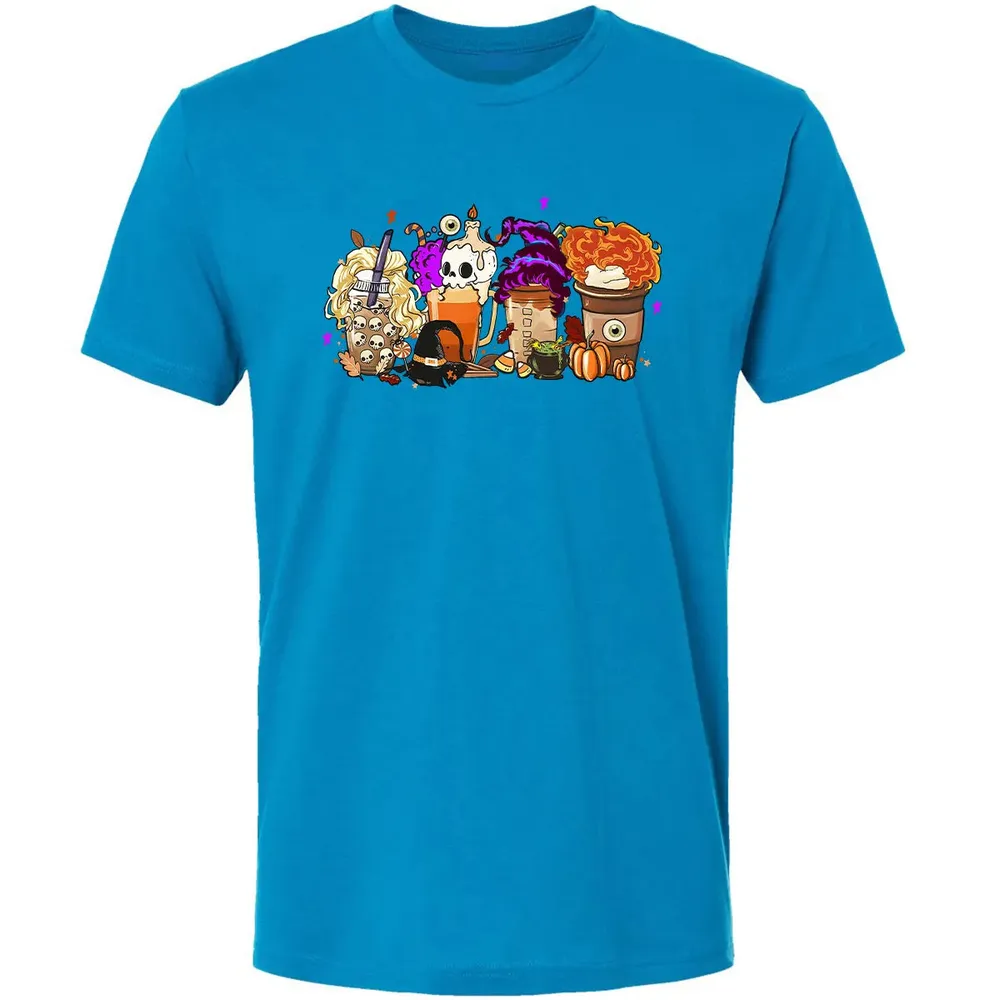 Halloween Coffee Premium Unisex T-shirt - 4