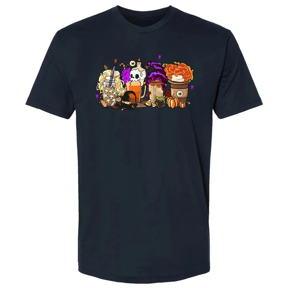 Halloween Coffee Premium Unisex T-shirt - 13