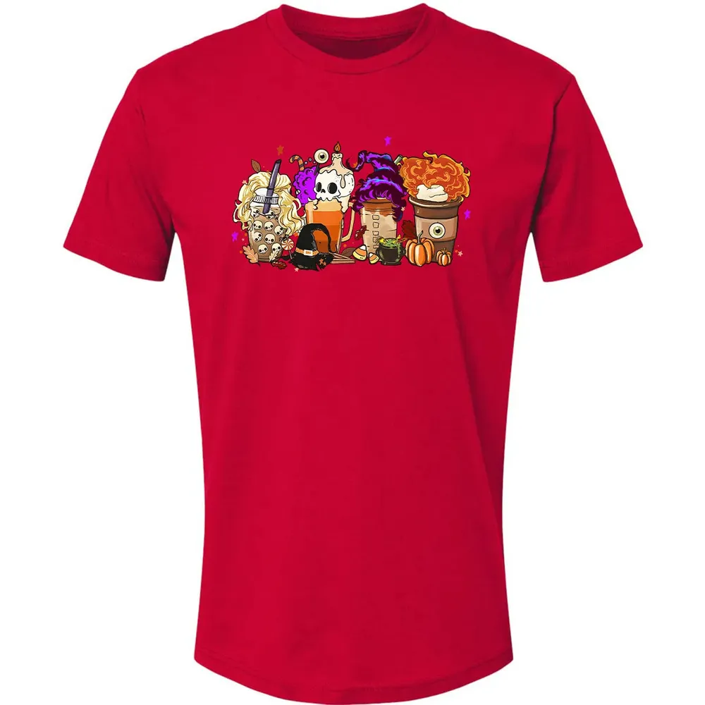 Halloween Coffee Premium Unisex T-shirt - 6