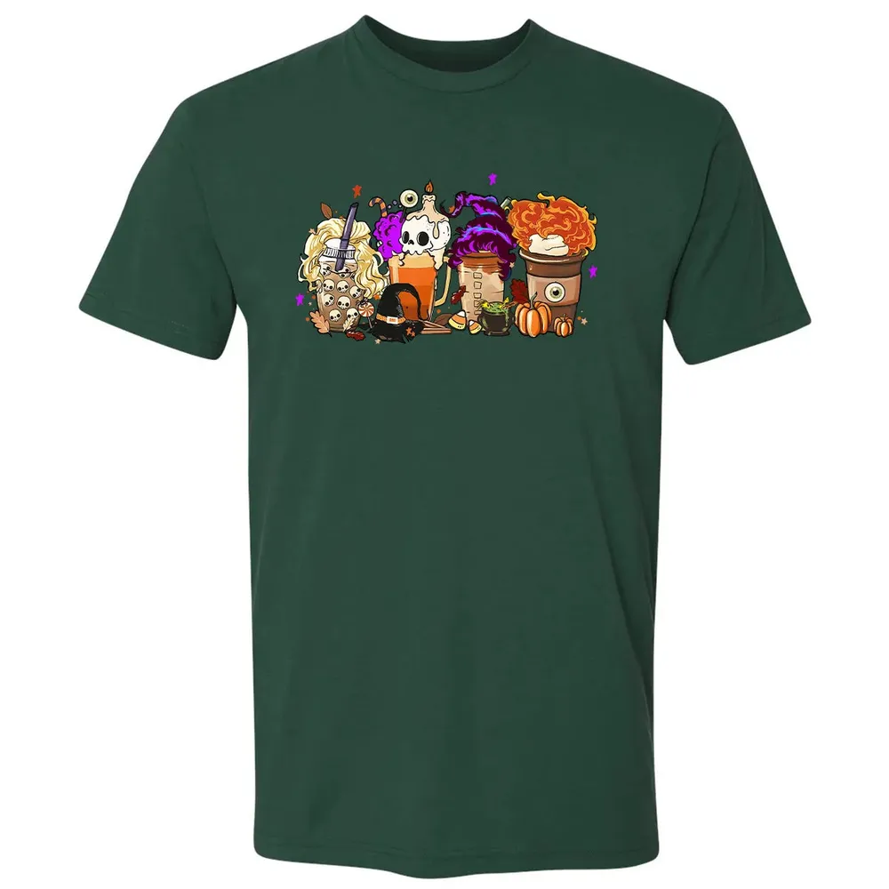 Halloween Coffee Premium Unisex T-shirt - 12