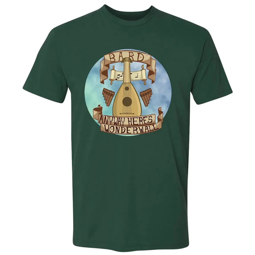 Bard   Anyway Here Wonderwall Premium Unisex T-shirt - 12