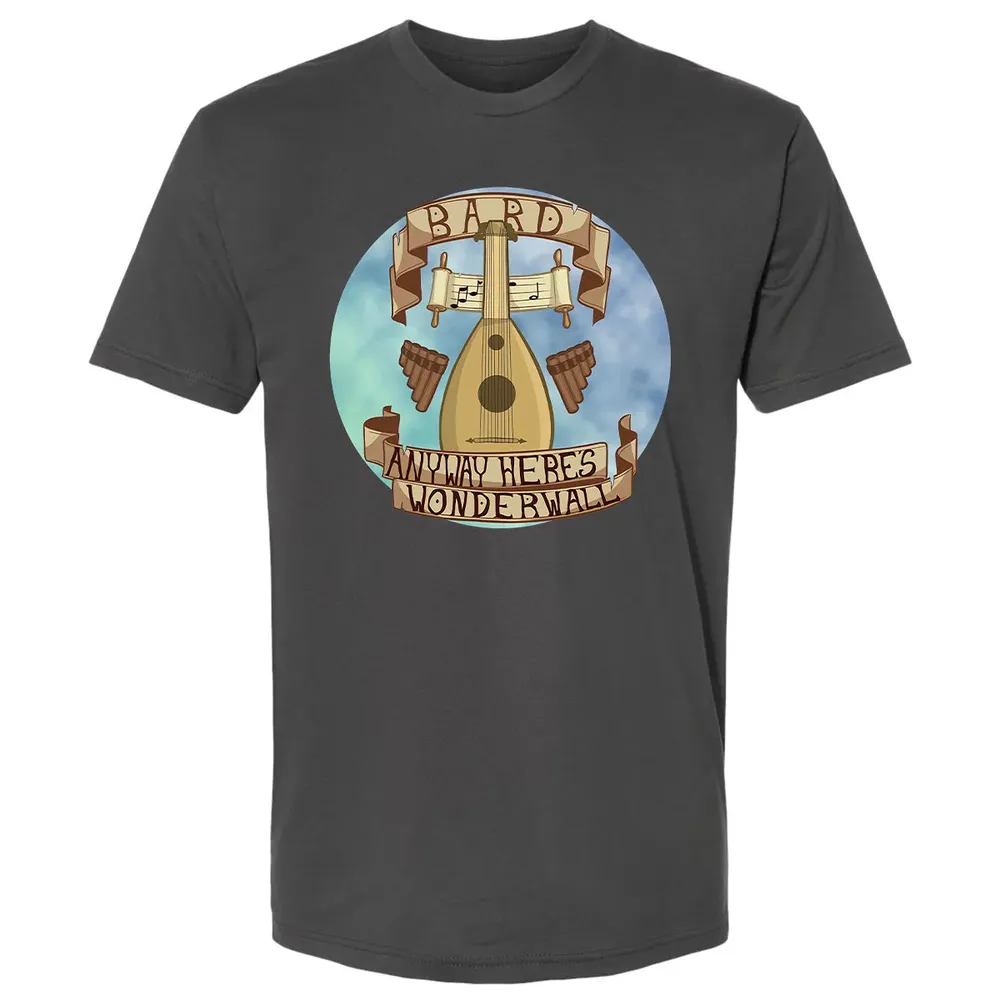 Bard   Anyway Here Wonderwall Premium Unisex T-shirt - 8