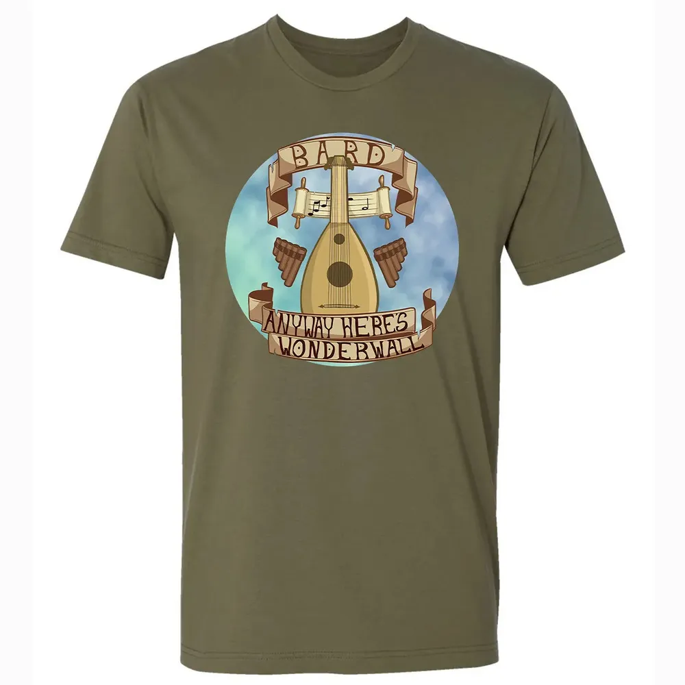 Bard   Anyway Here Wonderwall Premium Unisex T-shirt - 5