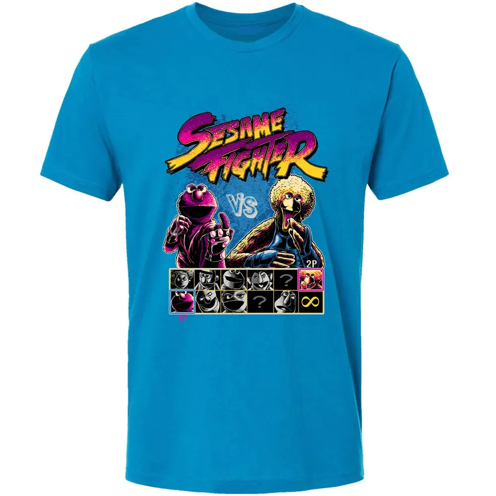 Sesame Fighter Premium Unisex T-shirt - 15