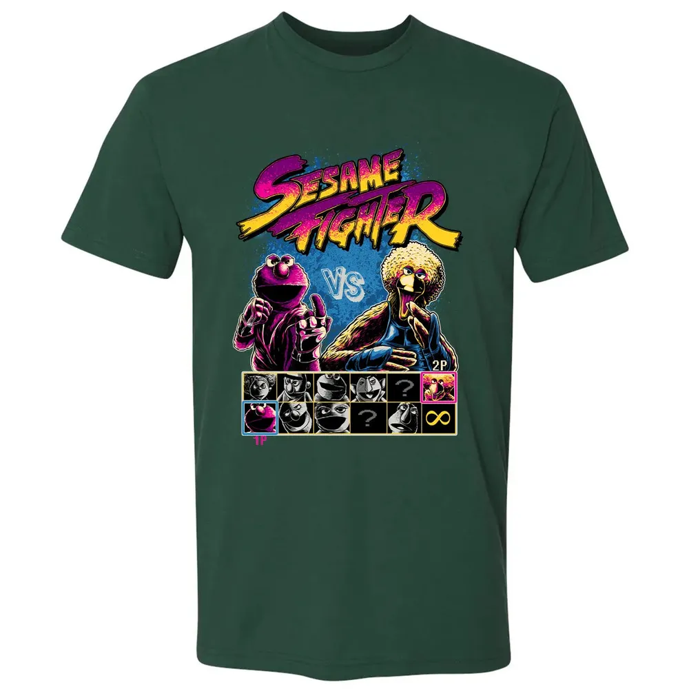 Sesame Fighter Premium Unisex T-shirt - 12