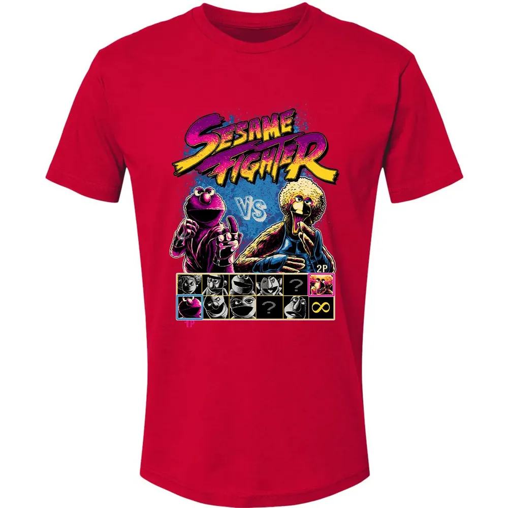 Sesame Fighter Premium Unisex T-shirt - 6