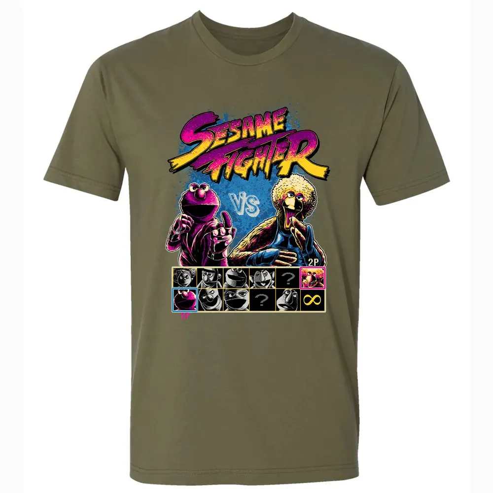 Sesame Fighter Premium Unisex T-shirt - 5