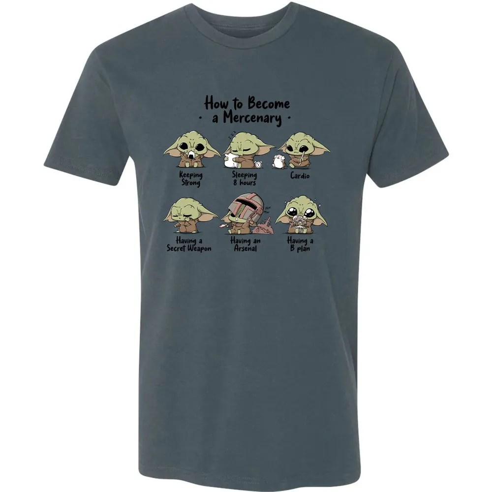 Become A Mercenary Premium Unisex T-shirt - 14