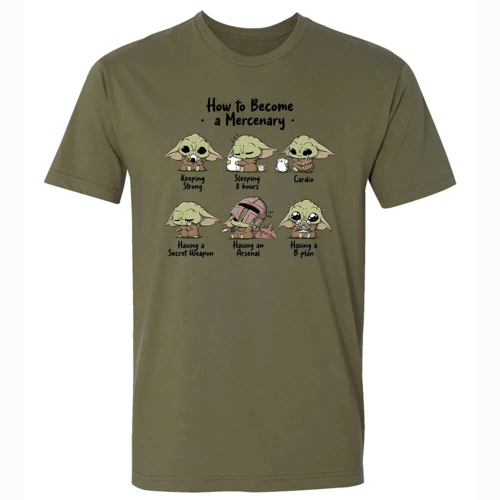Become A Mercenary Premium Unisex T-shirt - 5