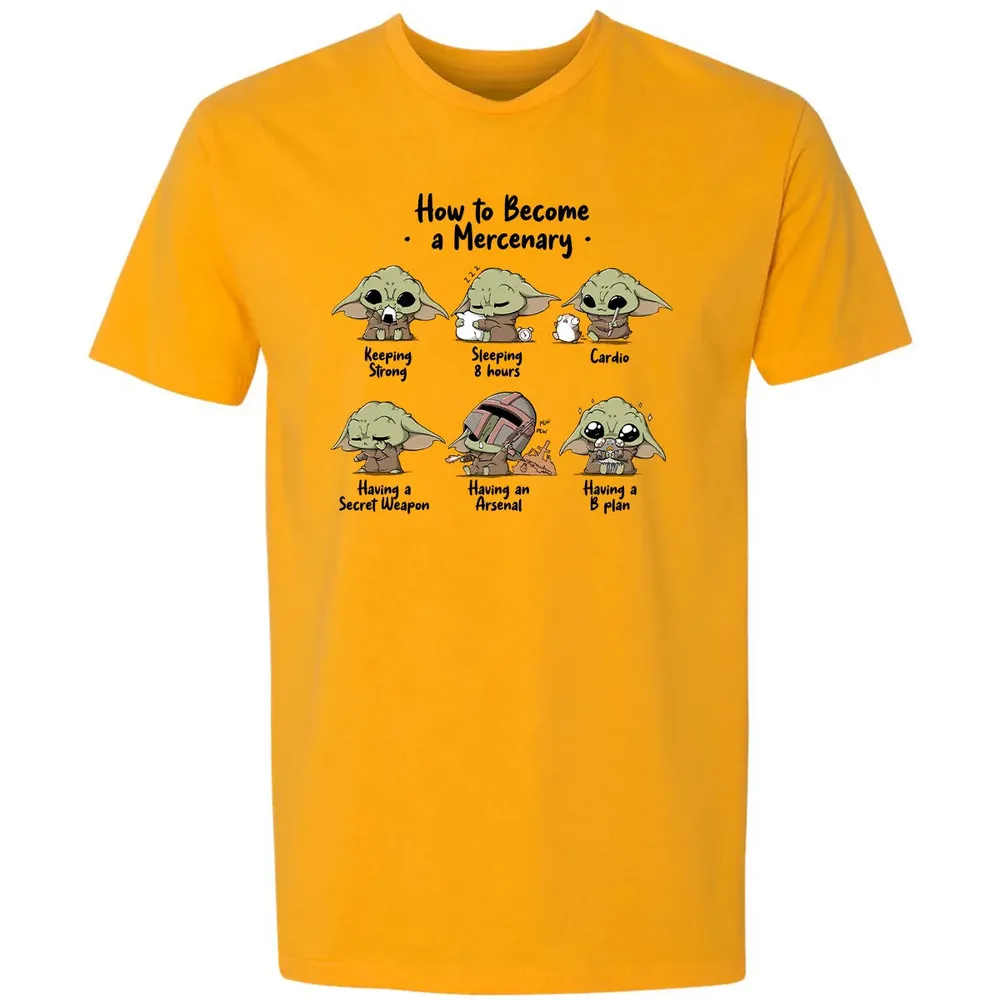Become A Mercenary Premium Unisex T-shirt - 11