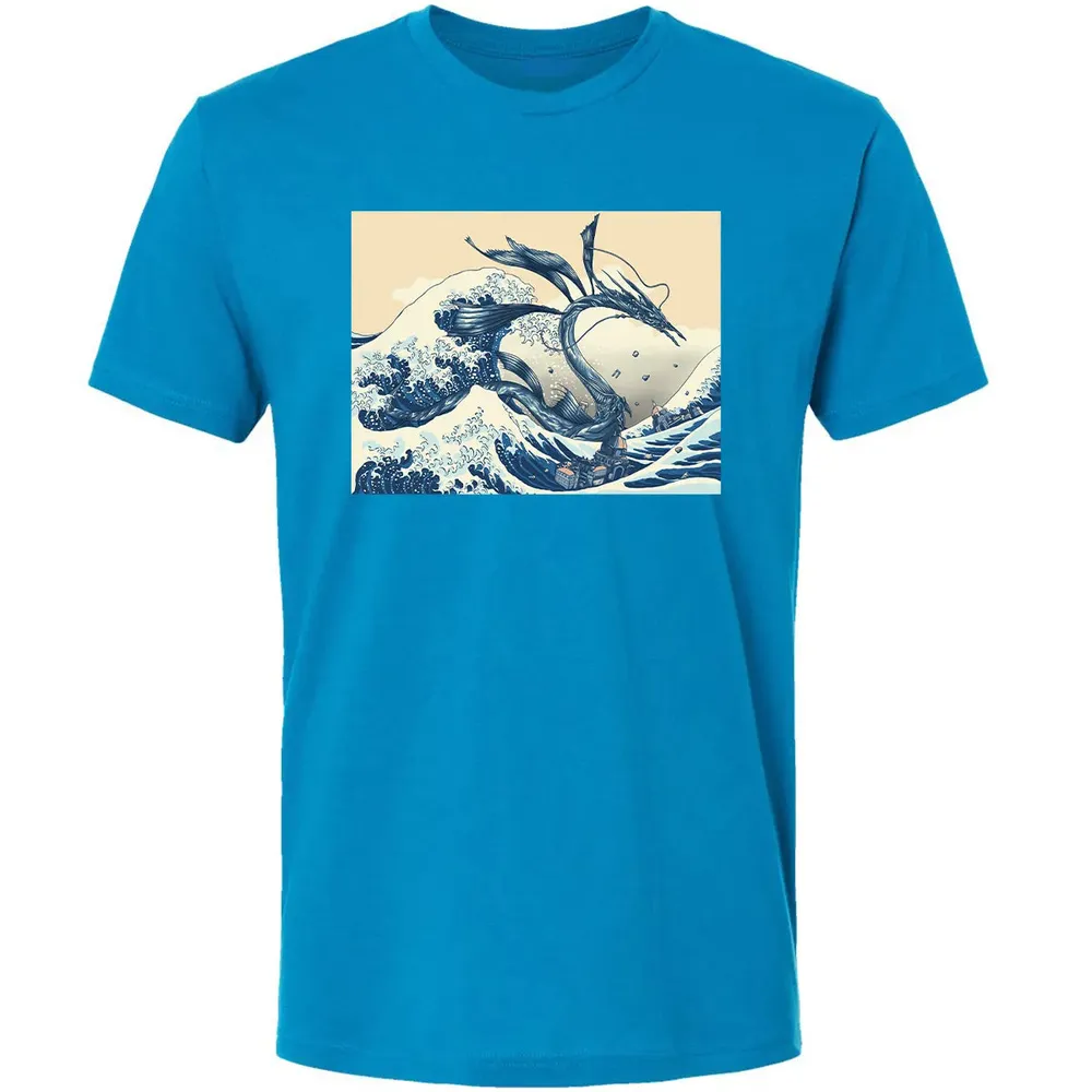 The Great Wave off Altissia Premium Unisex T-shirt - 15
