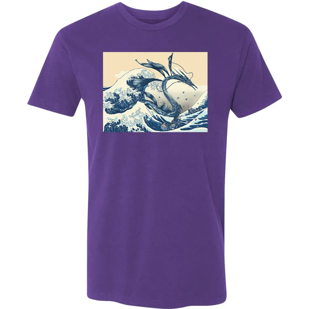 The Great Wave off Altissia Premium Unisex T-shirt - 7