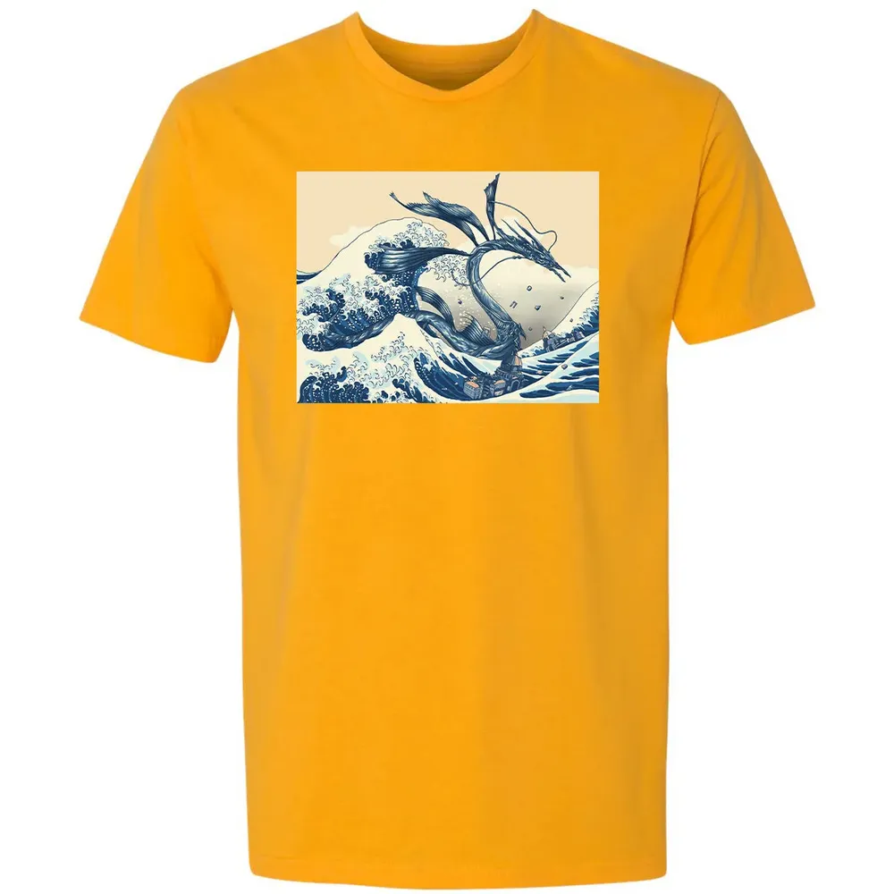 The Great Wave off Altissia Premium Unisex T-shirt - 11