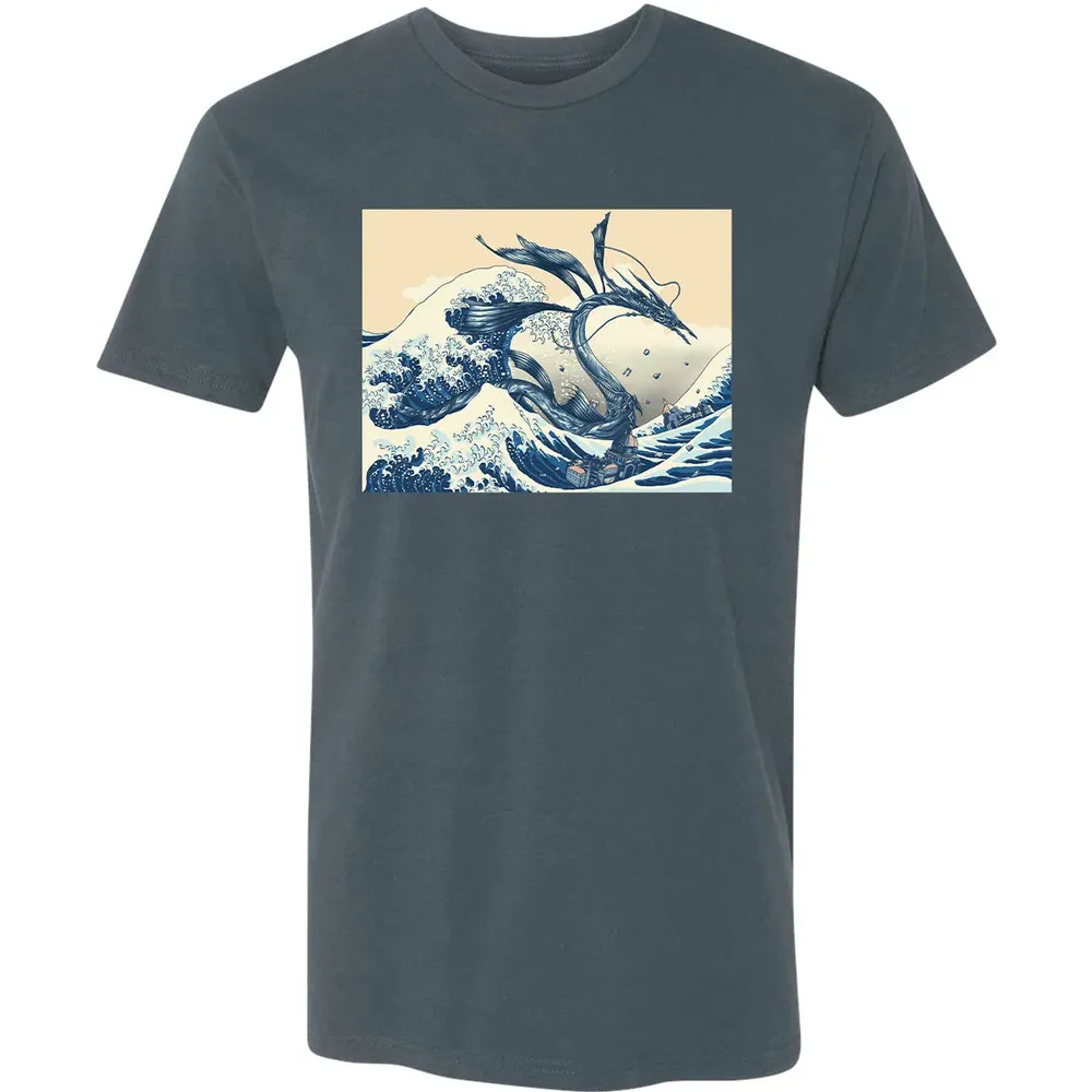 The Great Wave off Altissia Premium Unisex T-shirt - 14