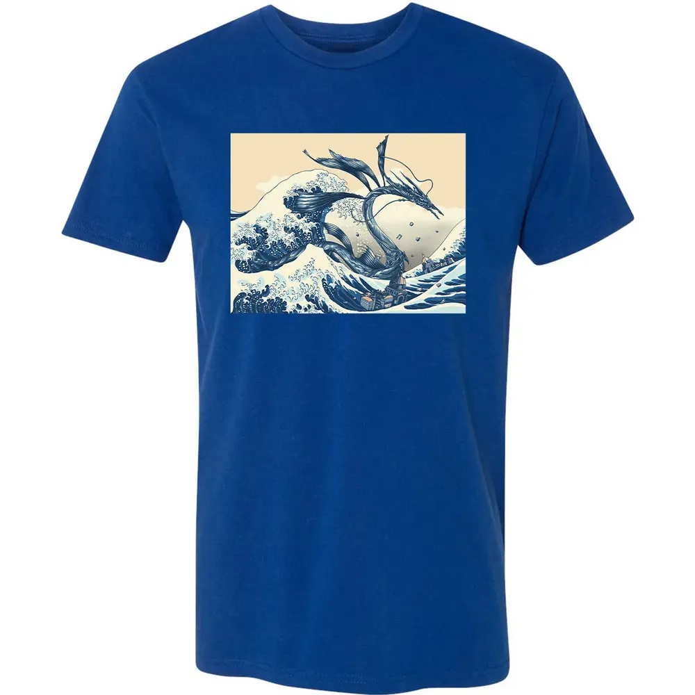 The Great Wave off Altissia Premium Unisex T-shirt - 10