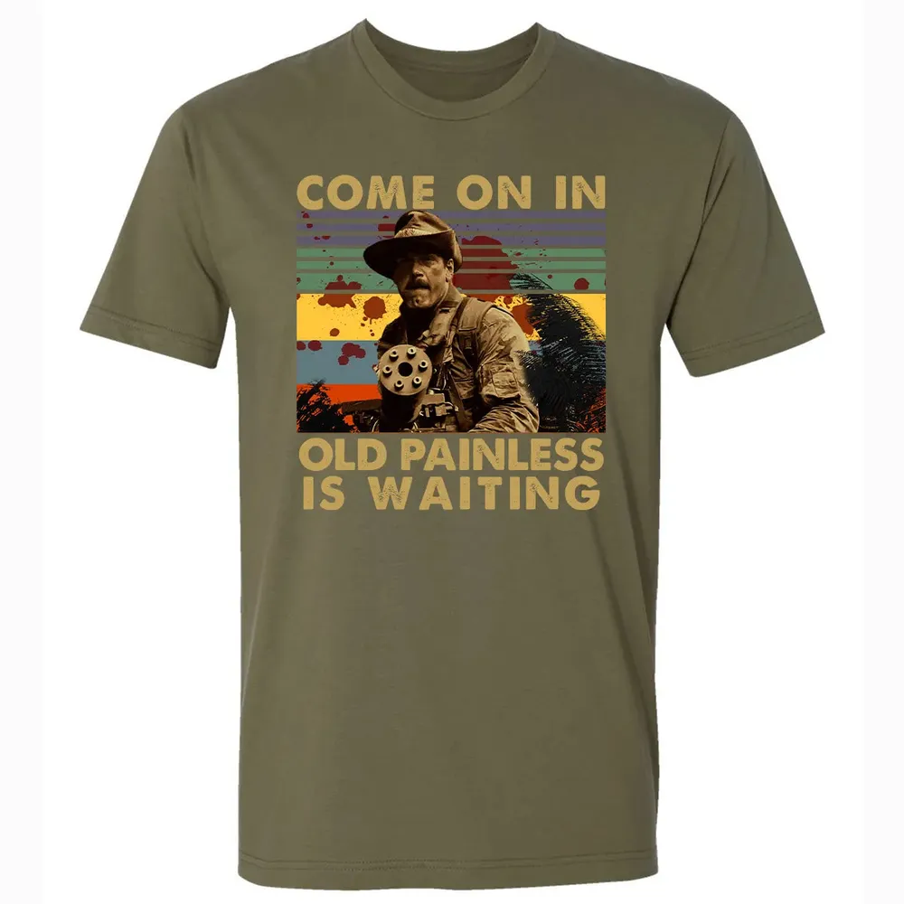 Old Painless Is Waiting Premium Unisex T-shirt - 5