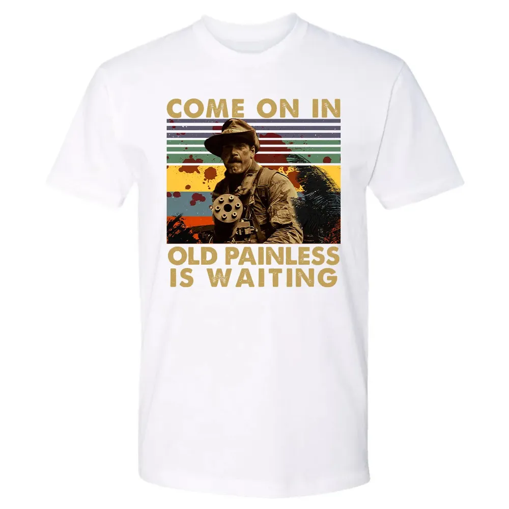 Old Painless Is Waiting Premium Unisex T-shirt - 4