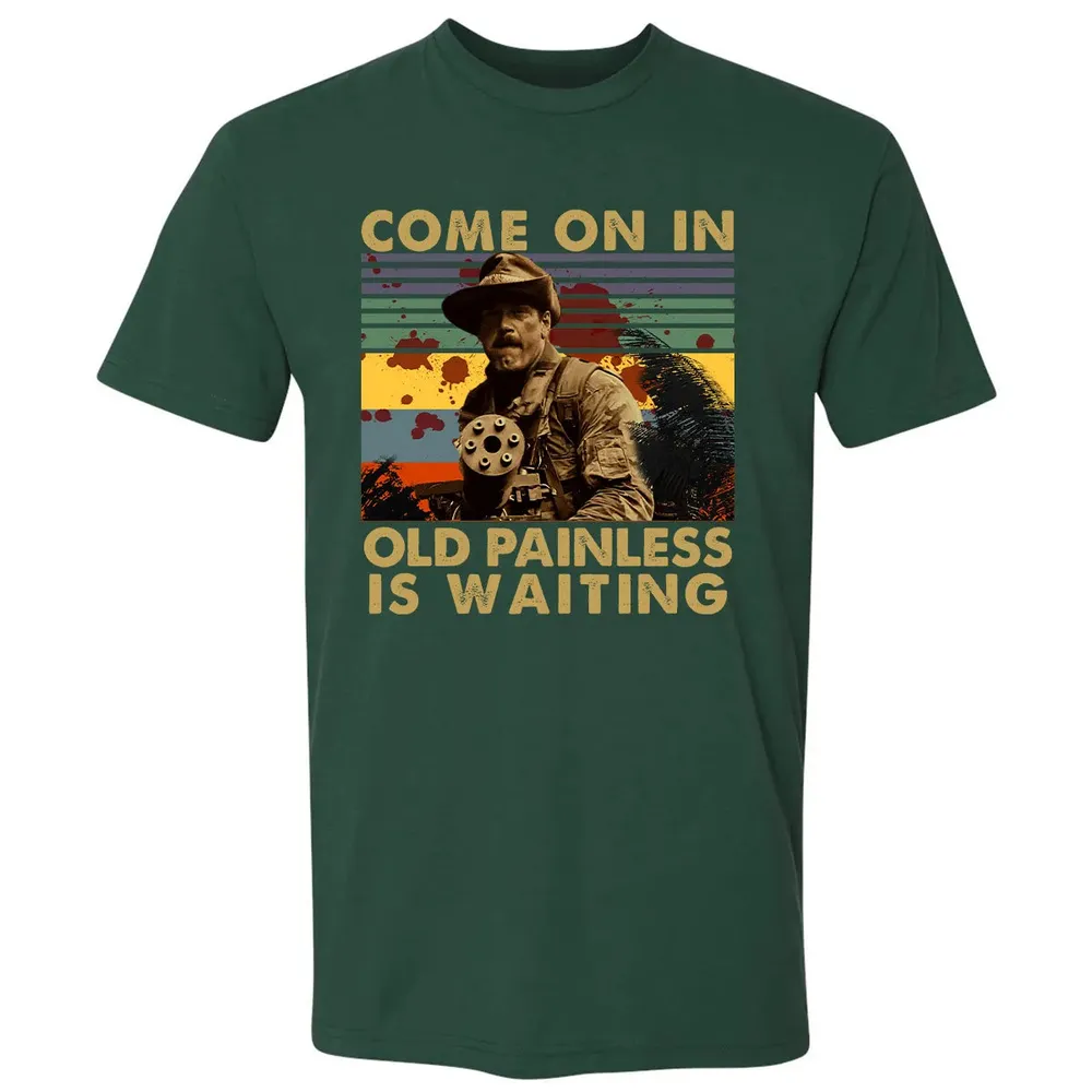 Old Painless Is Waiting Premium Unisex T-shirt - 12