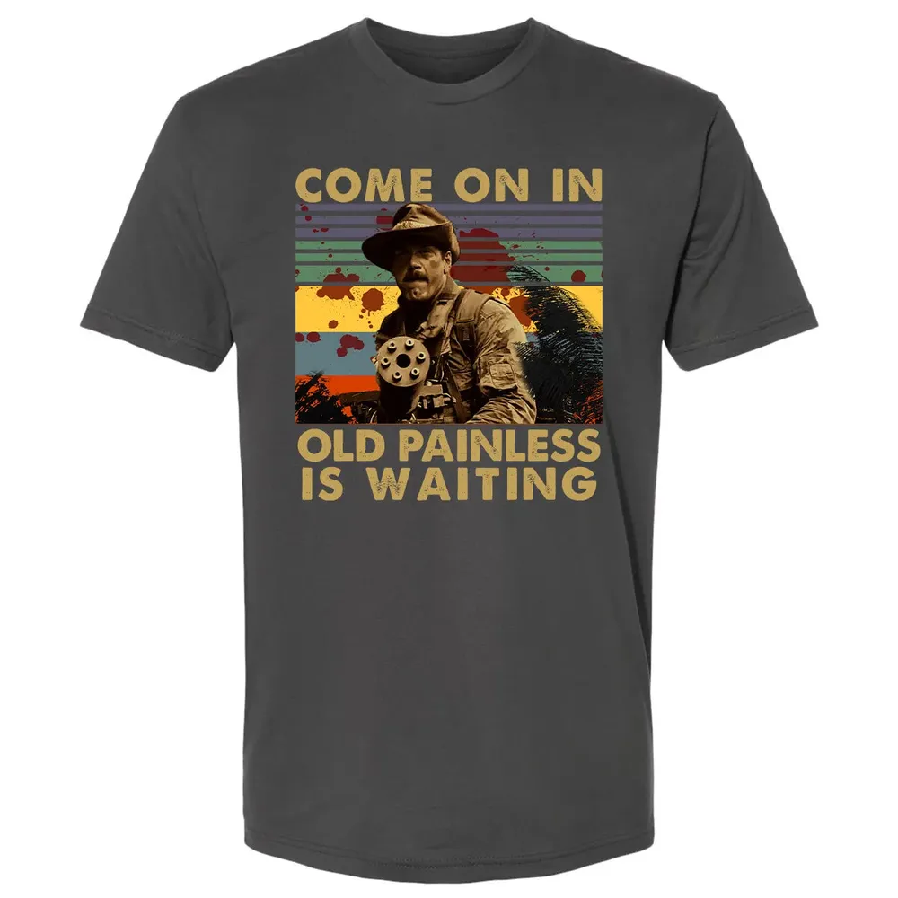 Old Painless Is Waiting Premium Unisex T-shirt - 8