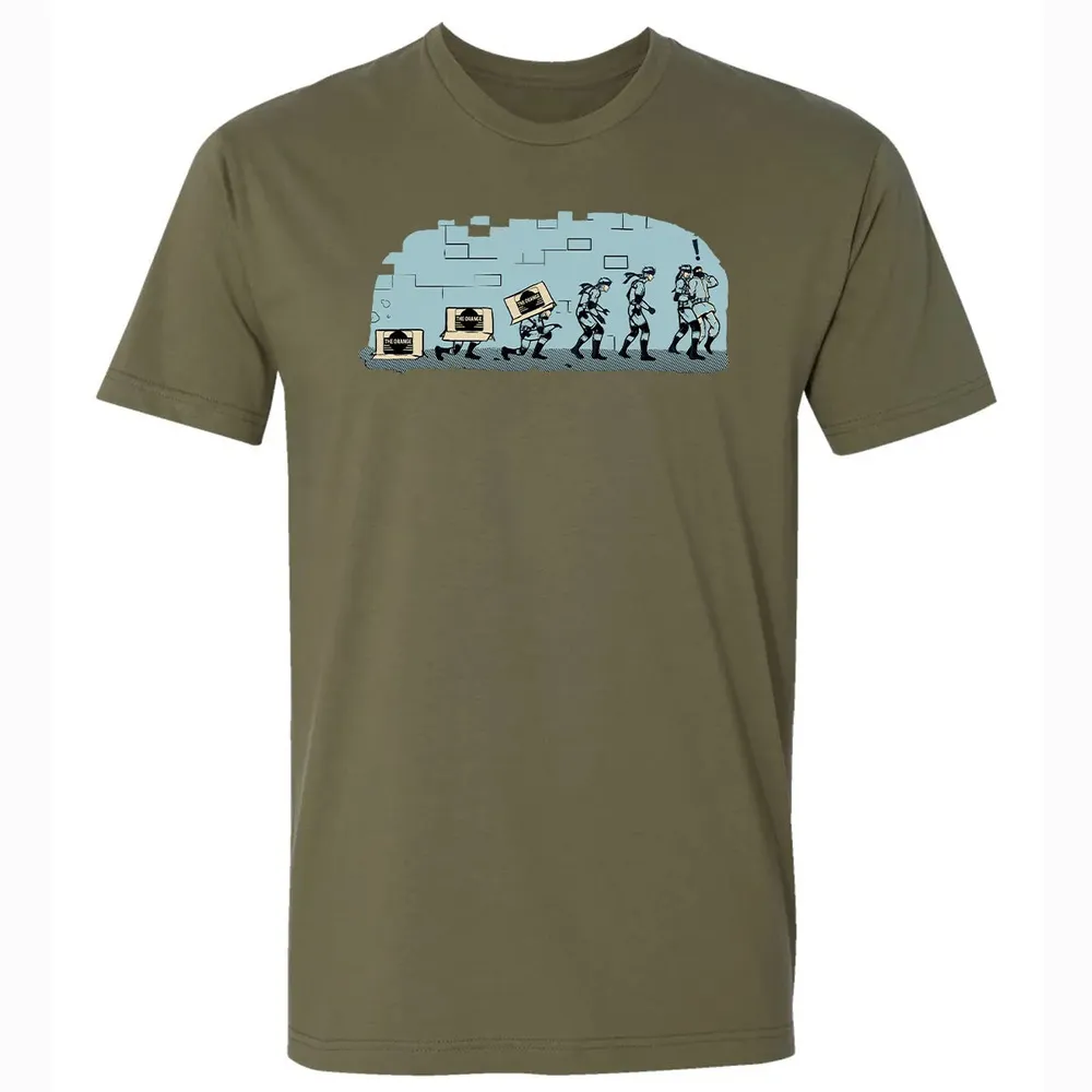 Evolution of Espionage Premium Unisex T-shirt - 5