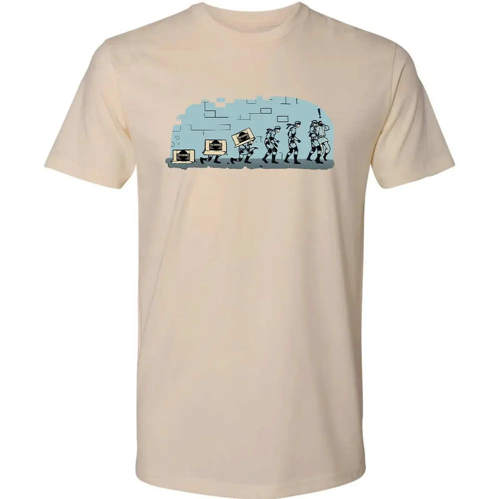 Evolution of Espionage Premium Unisex T-shirt - 13