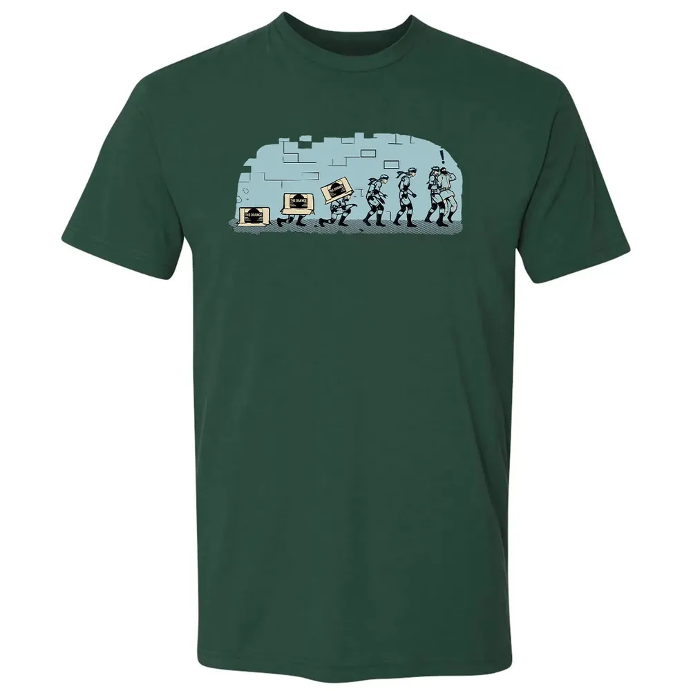 Evolution of Espionage Premium Unisex T-shirt - 12