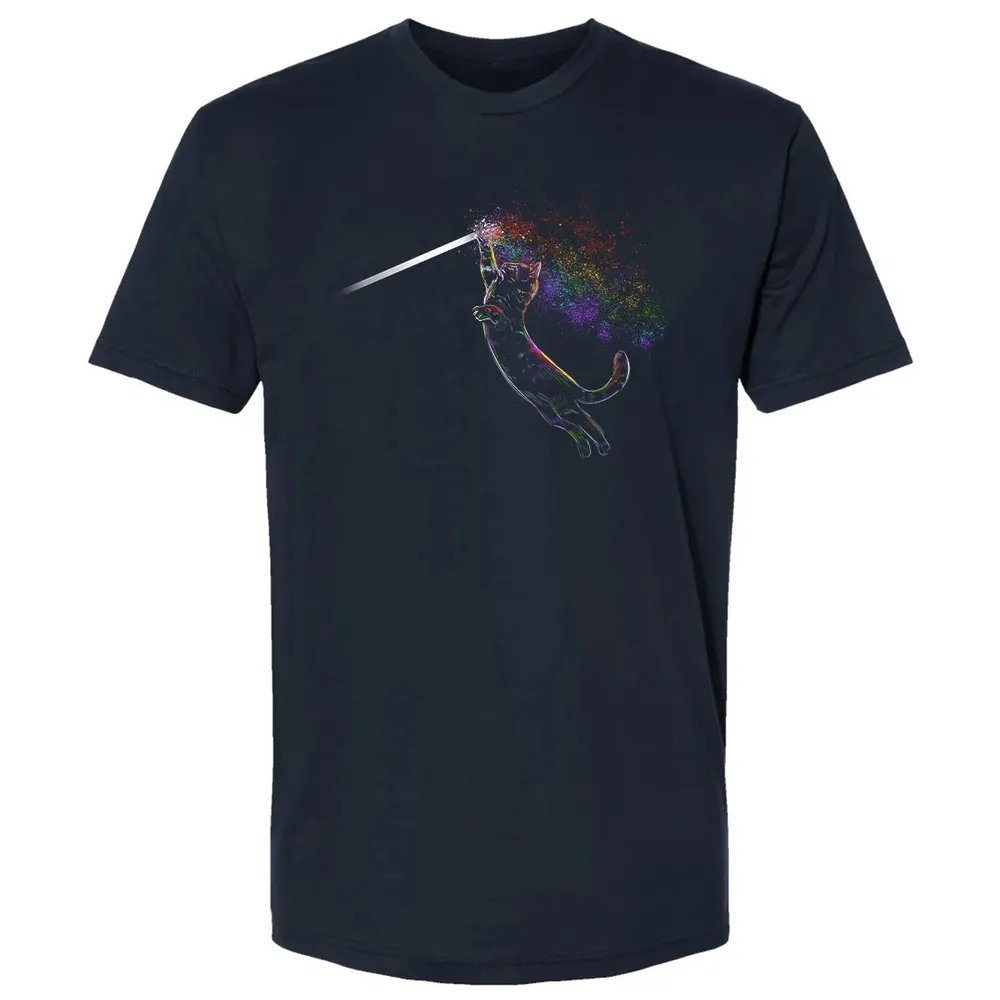 Dark Side Of Cat Premium Unisex T-shirt - 2