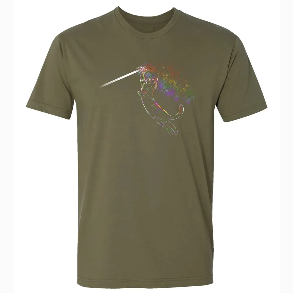Dark Side Of Cat Premium Unisex T-shirt - 5