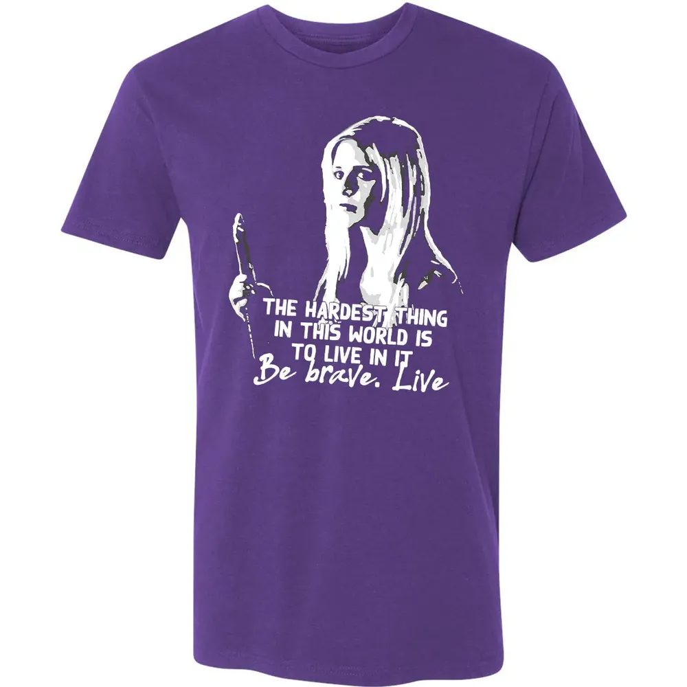 Be Brave Live Premium Unisex T-shirt - 7