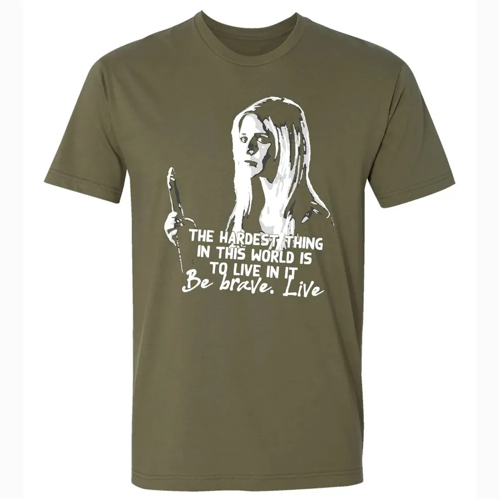 Be Brave Live Premium Unisex T-shirt - 5