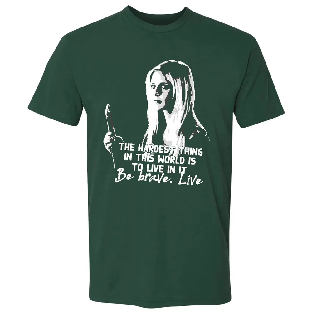 Be Brave Live Premium Unisex T-shirt - 12