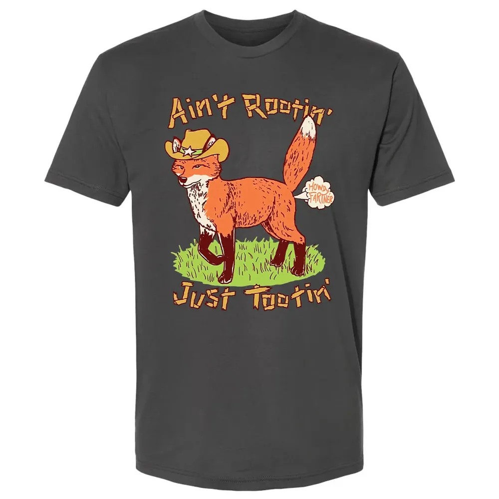Aint Rooting Just Tooting Premium Unisex T-shirt - 8