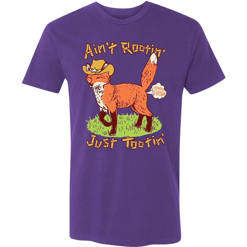 Aint Rooting Just Tooting Premium Unisex T-shirt - 7