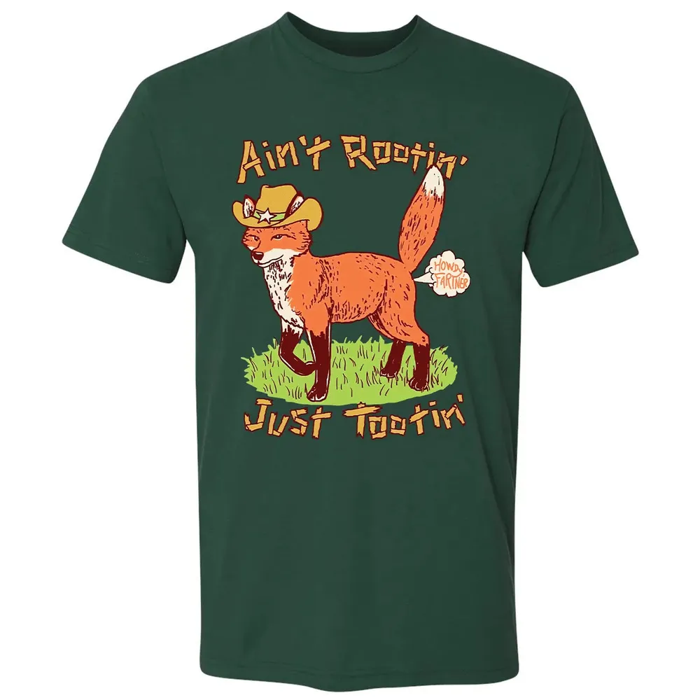 Aint Rooting Just Tooting Premium Unisex T-shirt - 12
