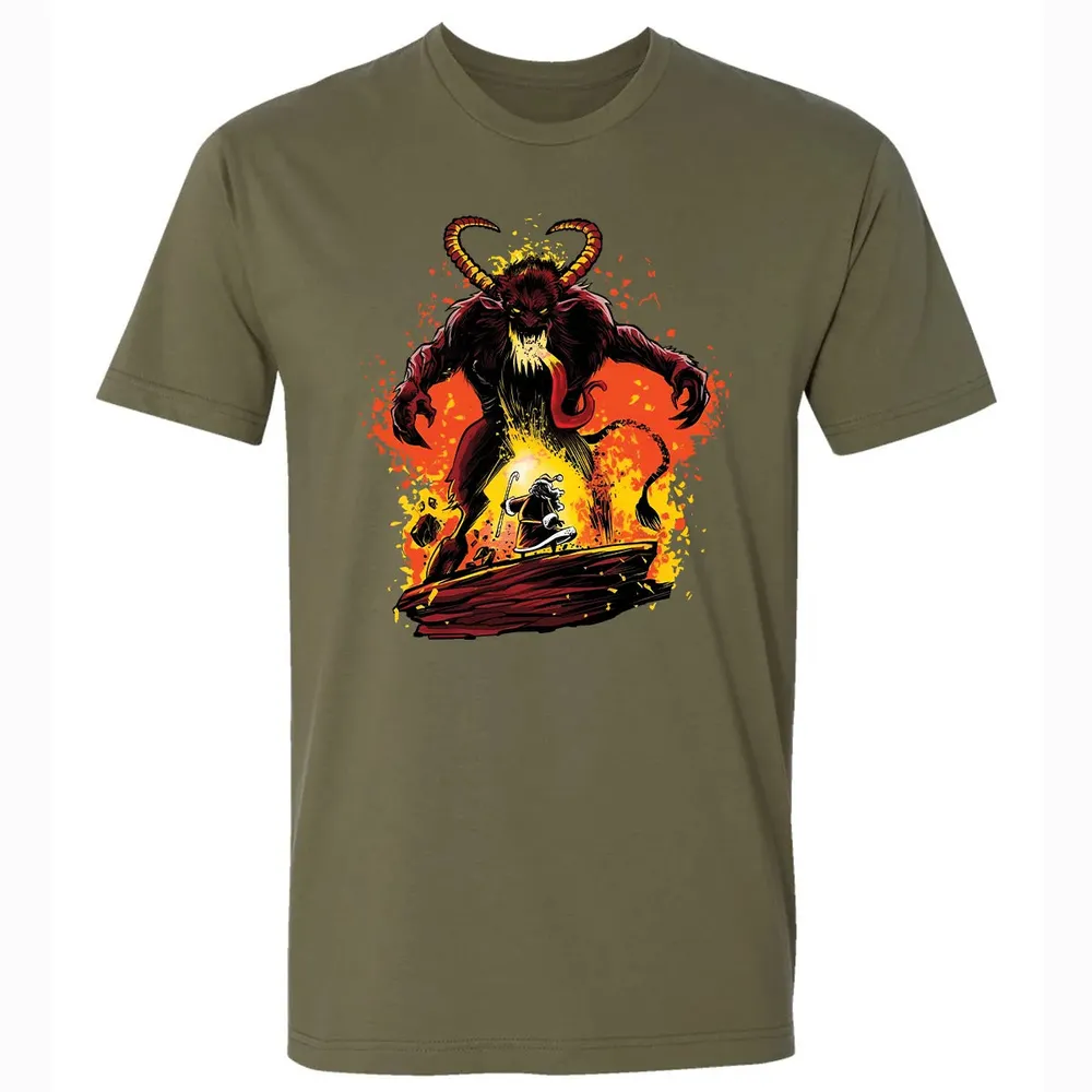 Not Pass Krampus Premium Unisex T-shirt - 5