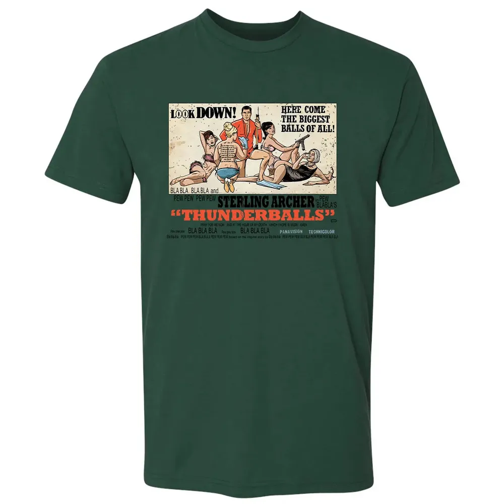 Look Down Premium Unisex T-shirt - 12