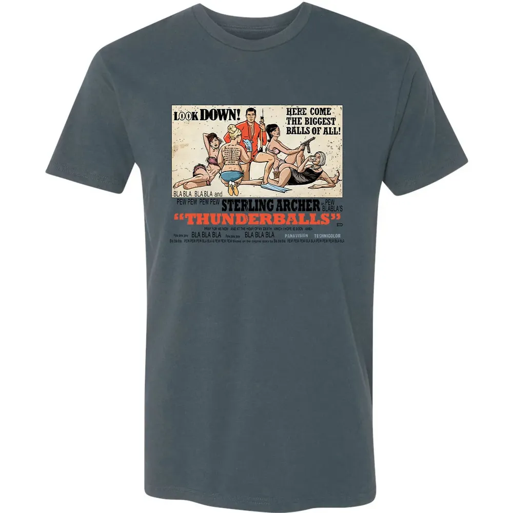 Look Down Premium Unisex T-shirt - 14