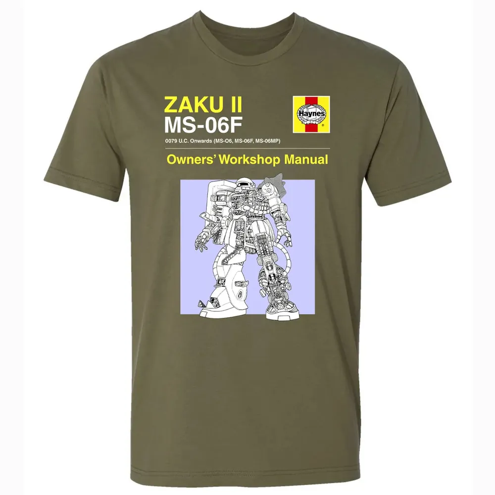 Zaku II Premium Unisex T-shirt - 5
