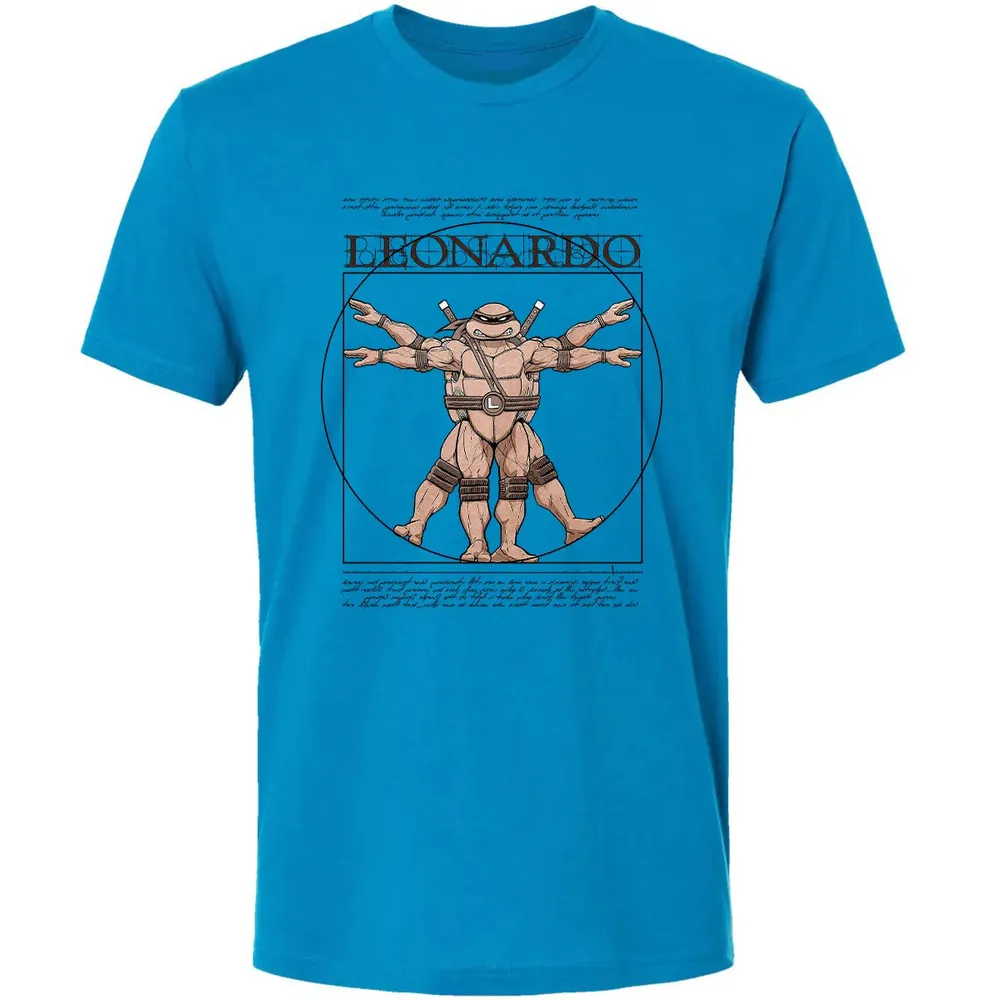 Vitruvius Turtle Premium Unisex T-shirt - 4