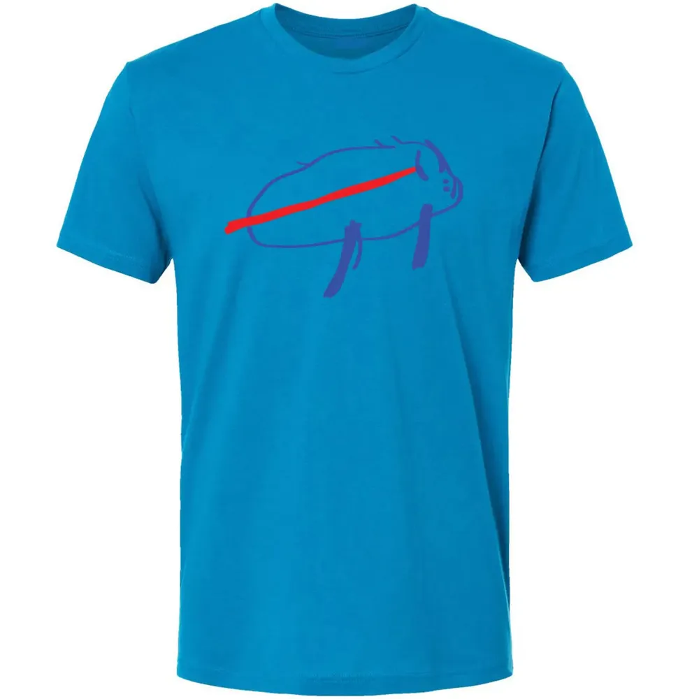 Josh Allen Drawing Premium Unisex T-shirt - 4