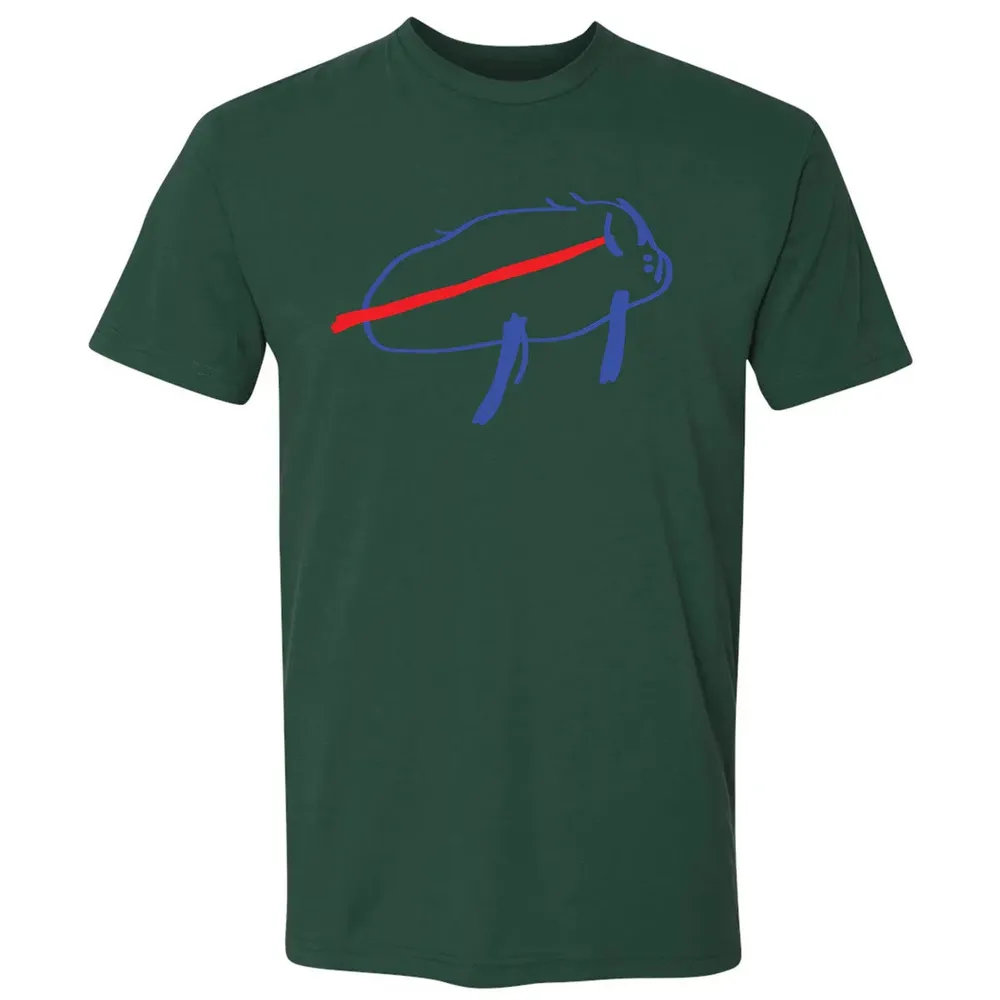 Josh Allen Drawing Premium Unisex T-shirt - 12