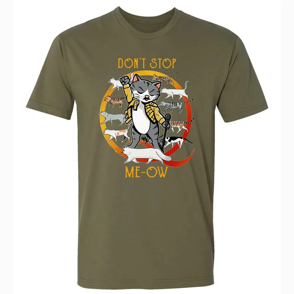Don't Stop Meow Premium Unisex T-shirt - 5