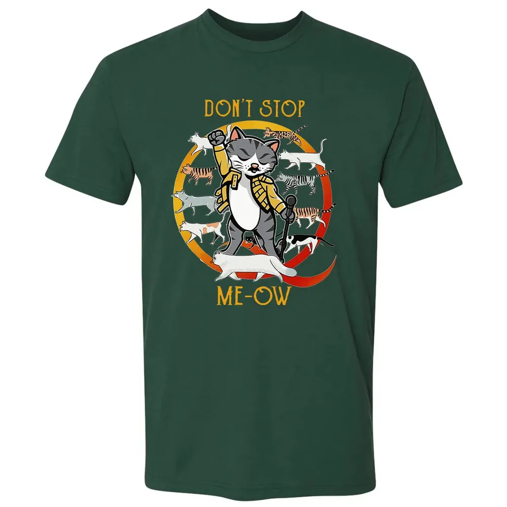 Don't Stop Meow Premium Unisex T-shirt - 12