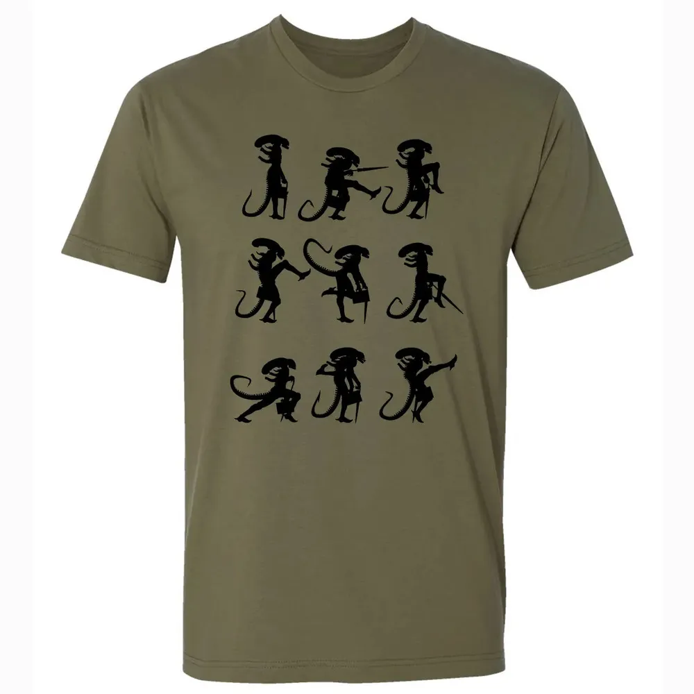Alien Silly Walks Premium Unisex T-shirt - 5